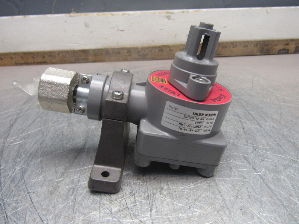 RIKEN KEIKI GD-A8-16-PF D3AG4 GAS DETECTOR HEAD NO ELEMENT NO FILTER NEW SURPLUS