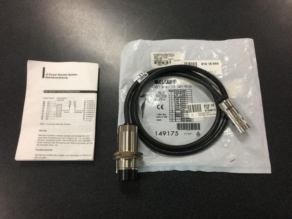 BALLUFF 149175 RGPT-3005-V1215-SA01-PU-01 G-POWER REMOTE SENSOR 
