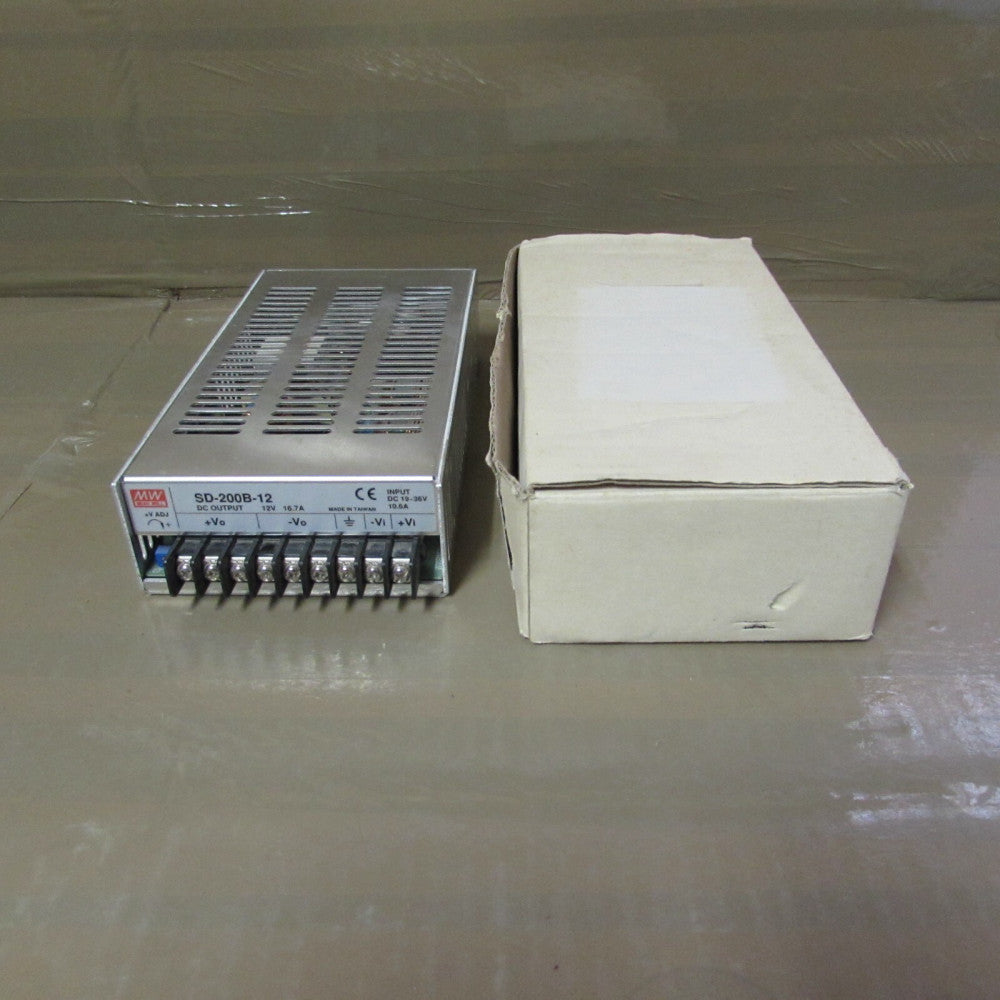 MEANWELL, SD-200B-12, POWER CONVERTER!  NEW IN THE BOX, MAKE OFFER!