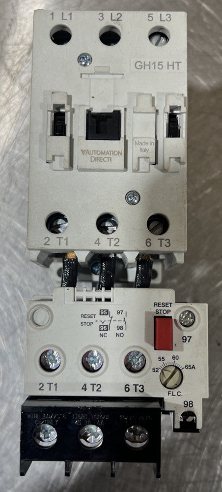 AUTOMATION DIRECT GH15HT STARTER RTD65 6500 Nos Surplus No Original Box