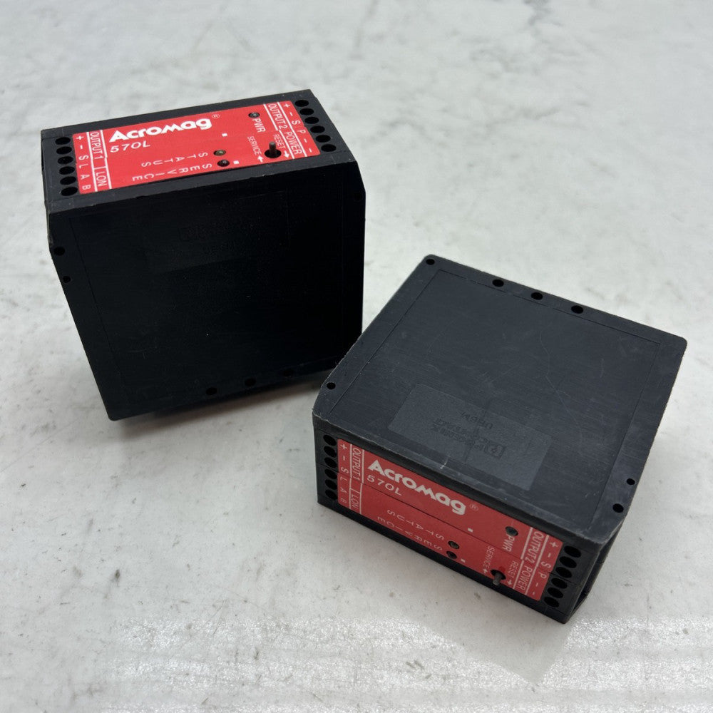 2 Pack Acromag 570L3-701-C1-10-NCR Smartpack Output Module 4-20mA Dc 10v-26 Volt