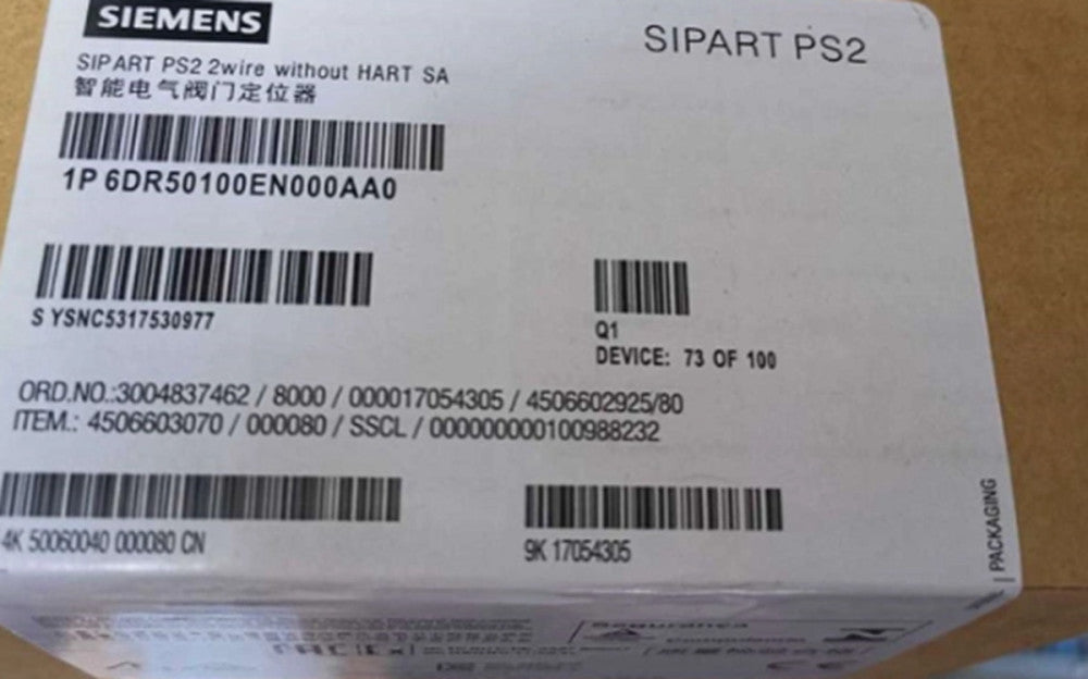 One Brand New SIEMENS 6DR5010-0EN00-0AA0 6DR50100EN000AA0 Positioner