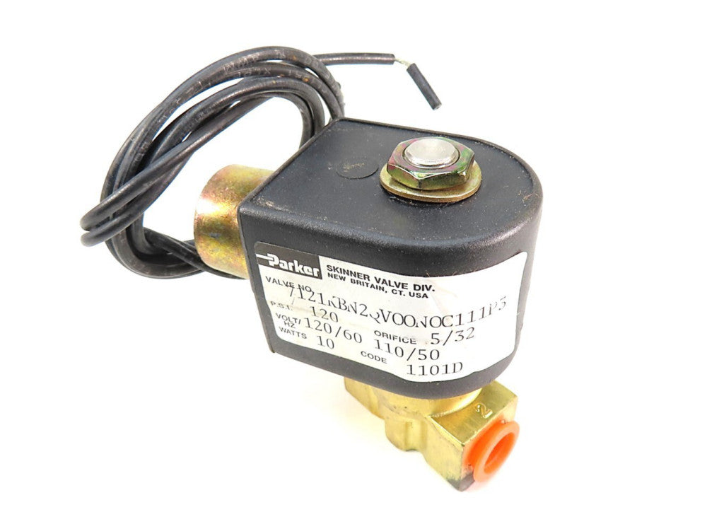 Parker  7121KBN2QV00N0C111P3  2 Way NC Skinner Solenoid Valve  NEW IN BOX