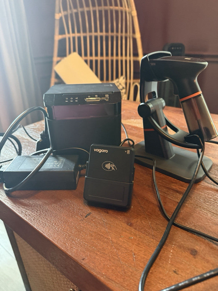 Vagaro Thermal receipt Printer, 2d Scanner, And Card Reader Point Of Sale System