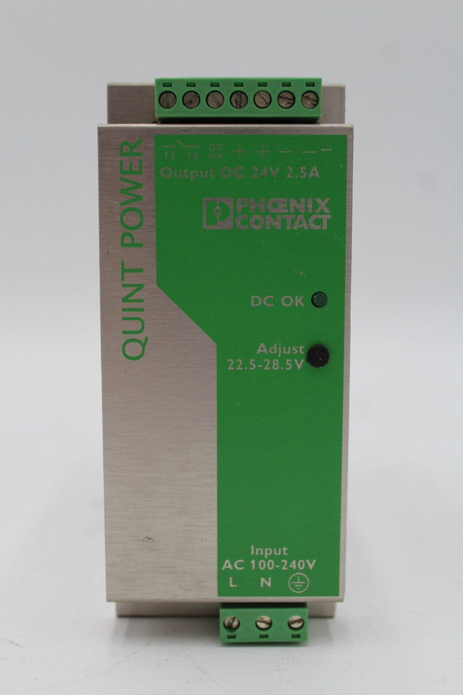 PHOENIX QUINT-PS-100-240AC/24DC/2,5 POWER SUPPLY
