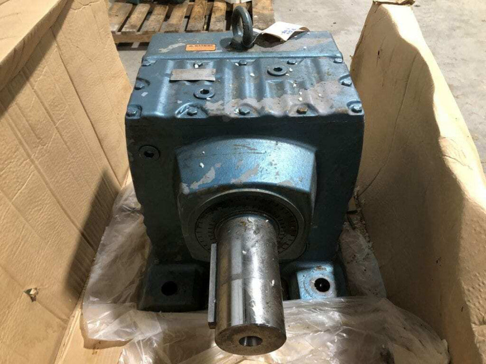 Sew-Eurodrive R147R77DV112M4C-KS Inline Speed Reducer 619:1 112,640lb/in 1730RPM