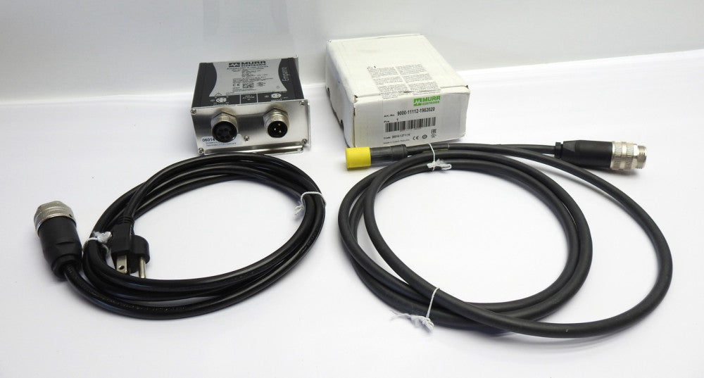 Murr Elektronik Emparro67 Power Supply 9000-11112-1962020 w/ SICK 2091164 Chord