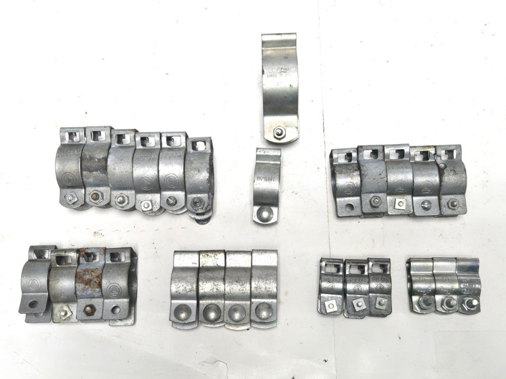 CONDUIT HANGERS ASSORTED SIZES RANGE 1/2" to 2-1/2" *LOT OF 27*