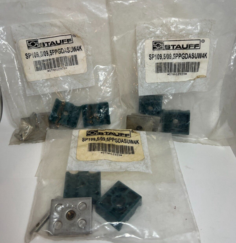 3 x Stauff STNA12939 SP109 Clamps Kit 5PPGDASUW4K