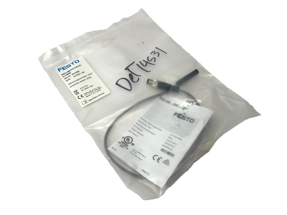 Festo SIES-8M-PO-24V-K-0,3-M8D Proximity Switch 551392
