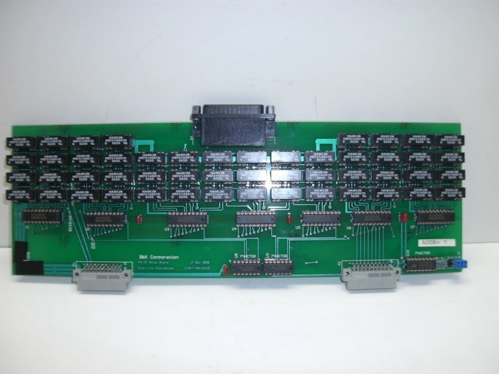 B&K CORPORATION RB-02 RELAY BOARD REAL-TIME SPECIALTIES