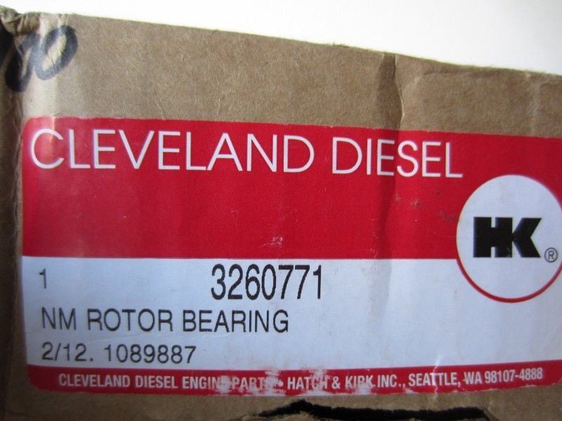 Cleveland Diesel 3260771 NM Rotor Bearing 1089887 M18100 HK Hatch & Kirk NEW