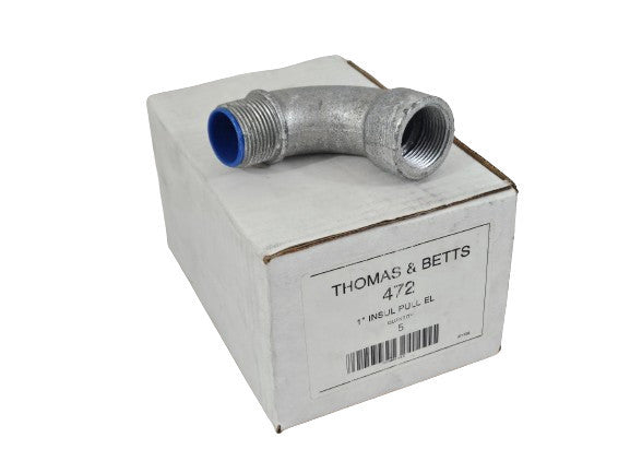 (5)T&B 472-TB 1" Bushed Elbow Insulated Nylon