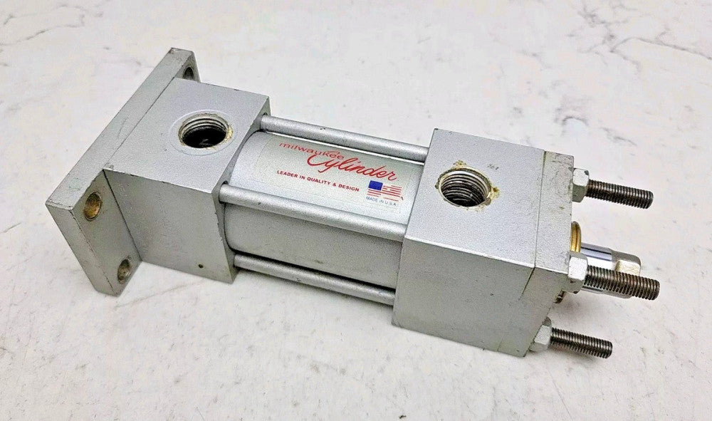 Milwaukee Cylinder AL31/13D Pneumatic Cylinder 1.5" Bore 1.25" Stroke 250Psi Max