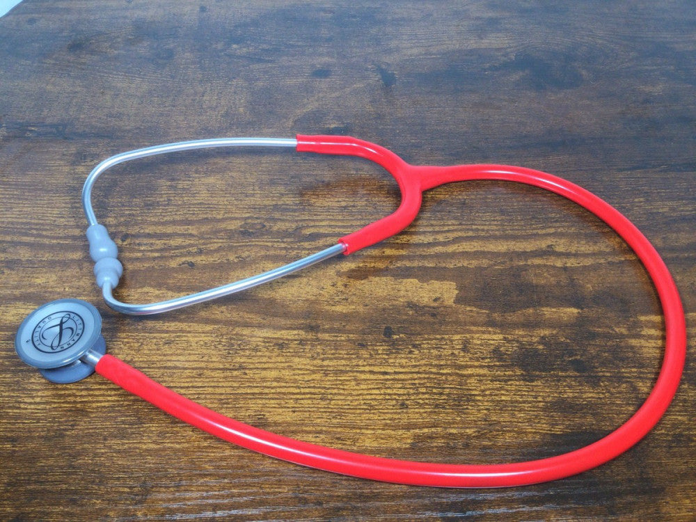 3M Littmann Pediatric Monitoring Stethoscope Red K14C97233 Tested & Working USA