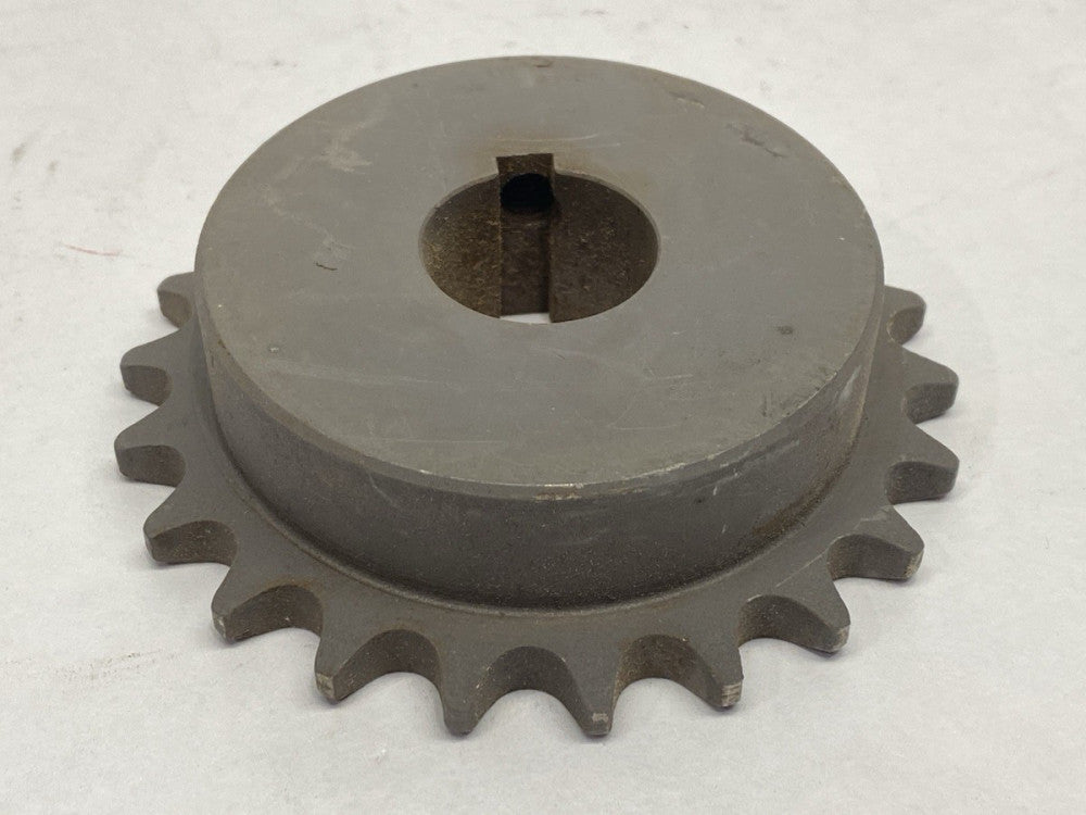 4022X1 Roller Chain Sprocket 22 Teeth 1" Bore 1/4" Key