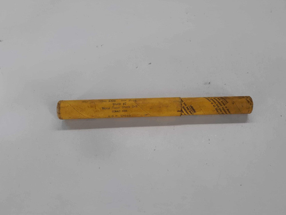 GW No. 2302 Size 17/32" Morse Taper Shank Drill 