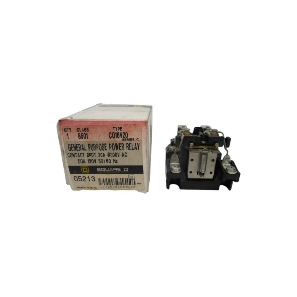 SQUARE D 8501CO16V20 SER. C 30A 120V NSMP