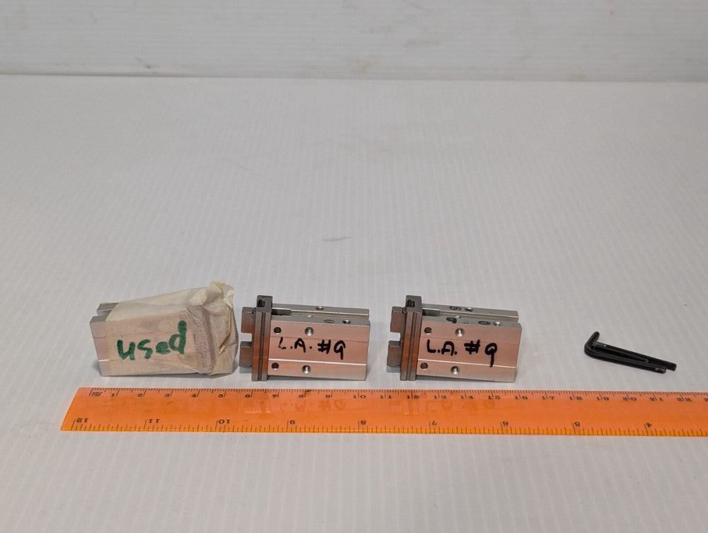 SMC MHZ2-10DN-X51 Pneumatic Gripper, used as pictured