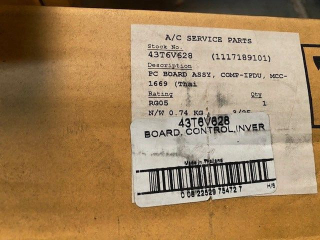 43T6V628 - BOARD CONTROL INVERTER IPDU (NEW)
