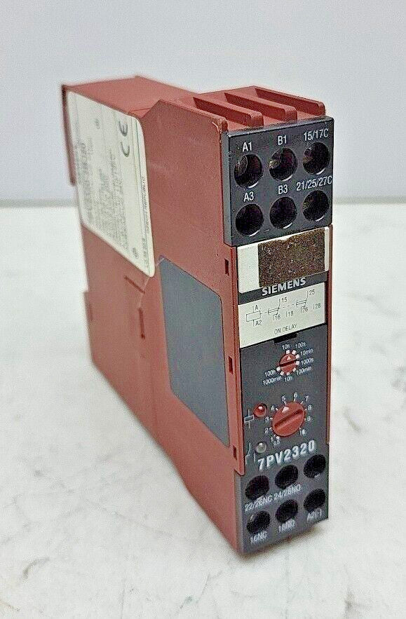 Siemens 7PV2320-2BJ20 Safety Relay Ac 110/127V 24V 50/60 Hz 