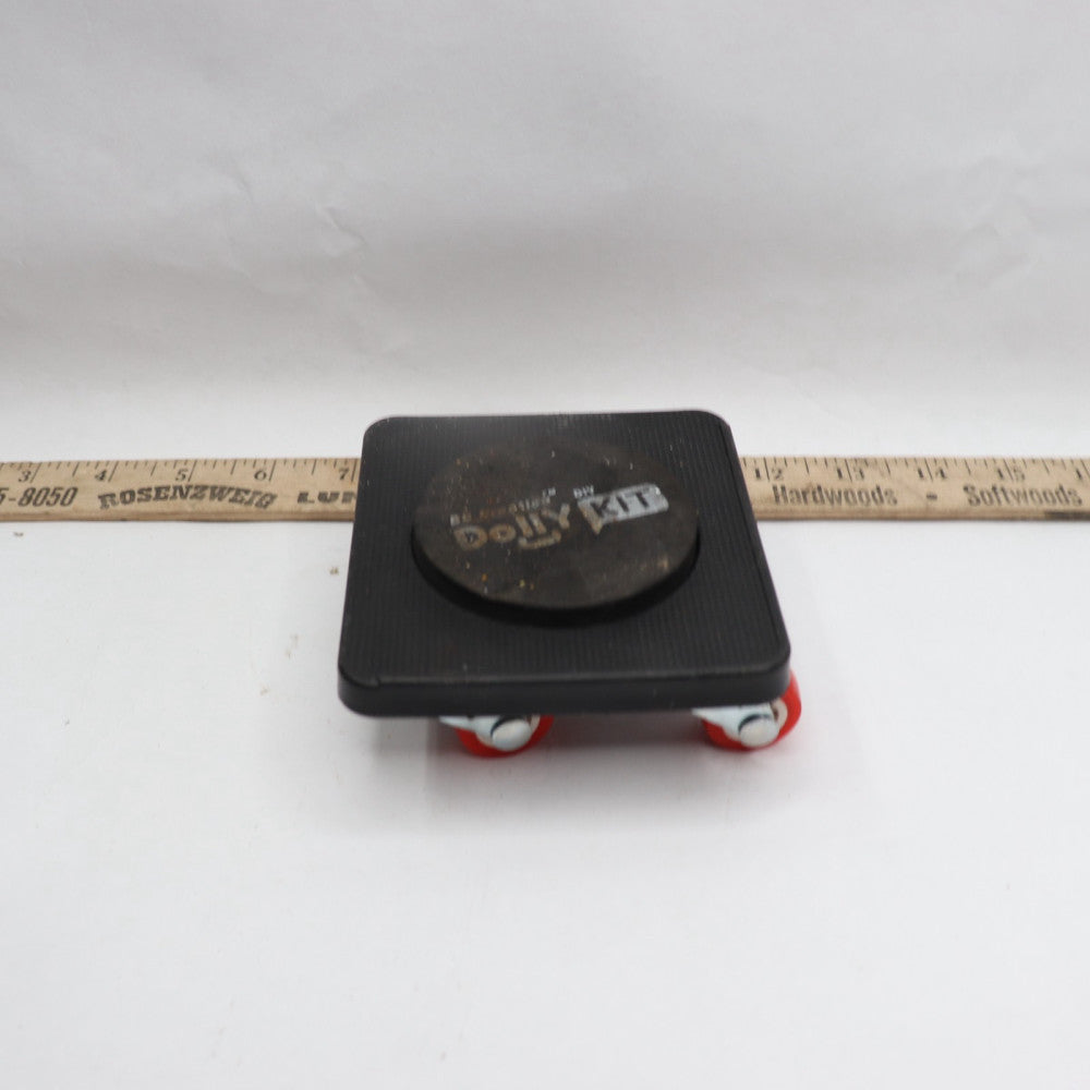 BC Creation DIY Dolly Kit Heavy Furniture Sliders Mover 4 Wheels 4-1/4" X 3-7/8"