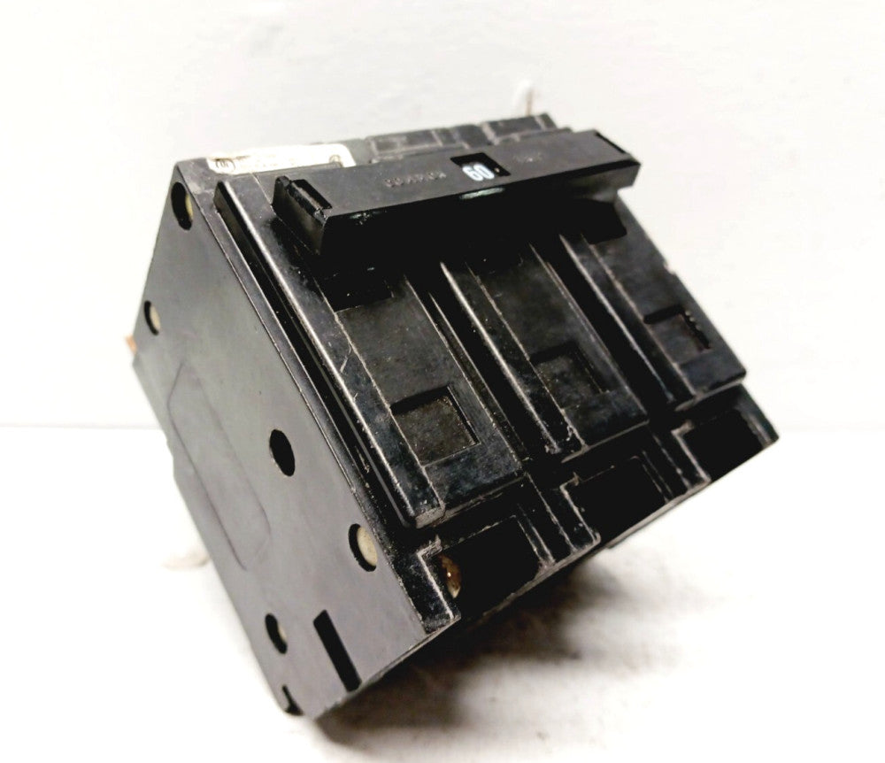 EATON 60 AMP BOLT-ON CIRCUIT BREAKER 3 POLE 240 VAC  QBHW3060H