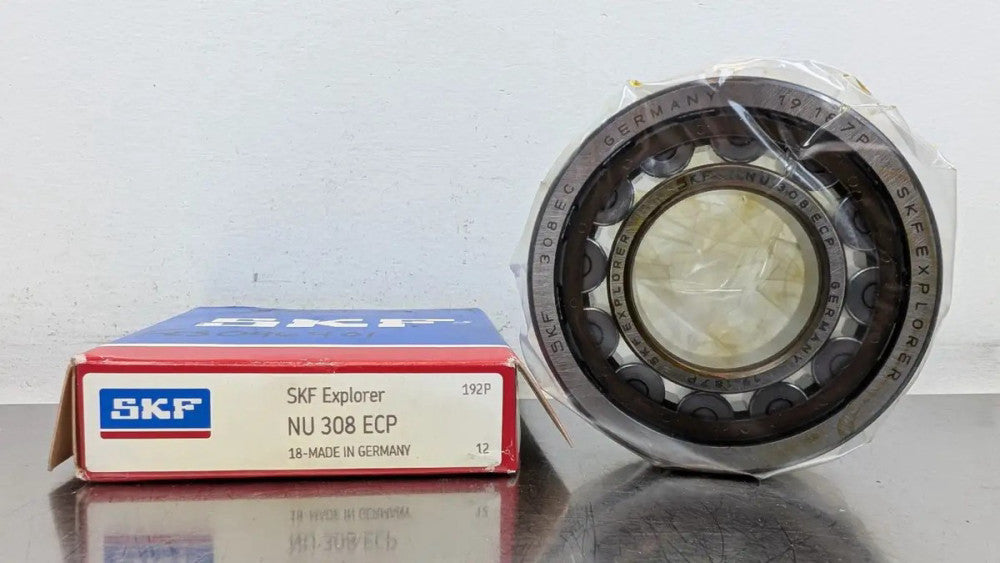 SKF NU 308 ECP Cylindrical Roller Bearing 40mm ID 90mm OD 23mm Wide