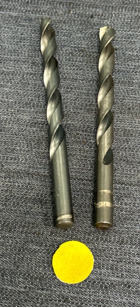 CLE-FORGE HS 2 FLUTE DRILL BIT DIAMETER 23/64"   LOT OF 2
