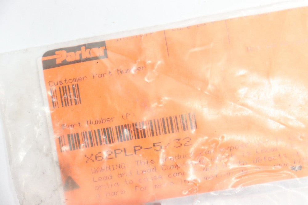 (2-Pk) Parker Union Push to Connect Fittings Nickel Plated Brass X62PLP-5/32
