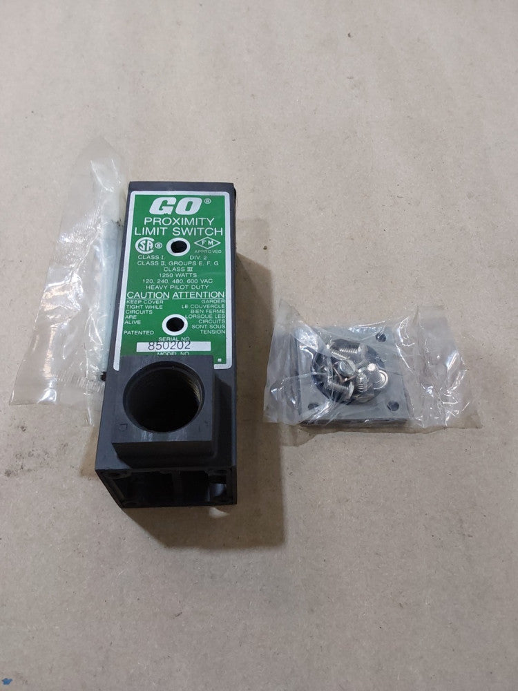 GO PROXIMITY SWITCH, 112210, 1250 WATTS, HEAVY PILOT DUTY