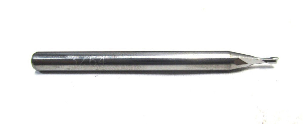 NEW 3/16 x 1/8 x 3/32 x 1-1/2 2-Flute CC SE RH Carbide Square End Mill