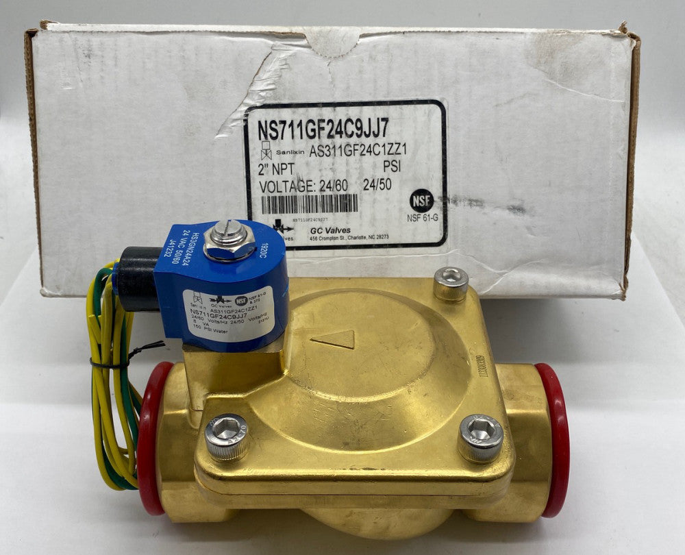 GC Valves AS311GF24C1ZZ1 Solenoid Valve 2" NPT 