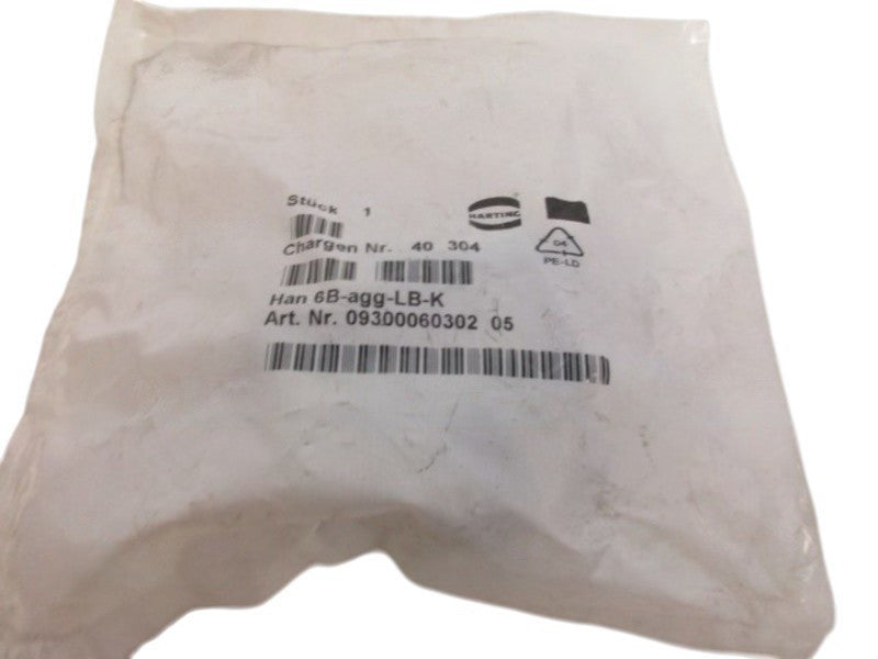 HARTING HAN6B-AGG-LB-K CONNECTOR NSMP