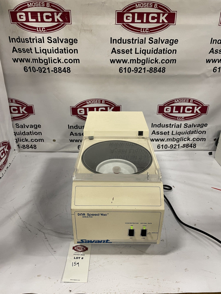 SAVANT DNA110-120 VACUUM CONCENTRATOR CENTRIFUGE