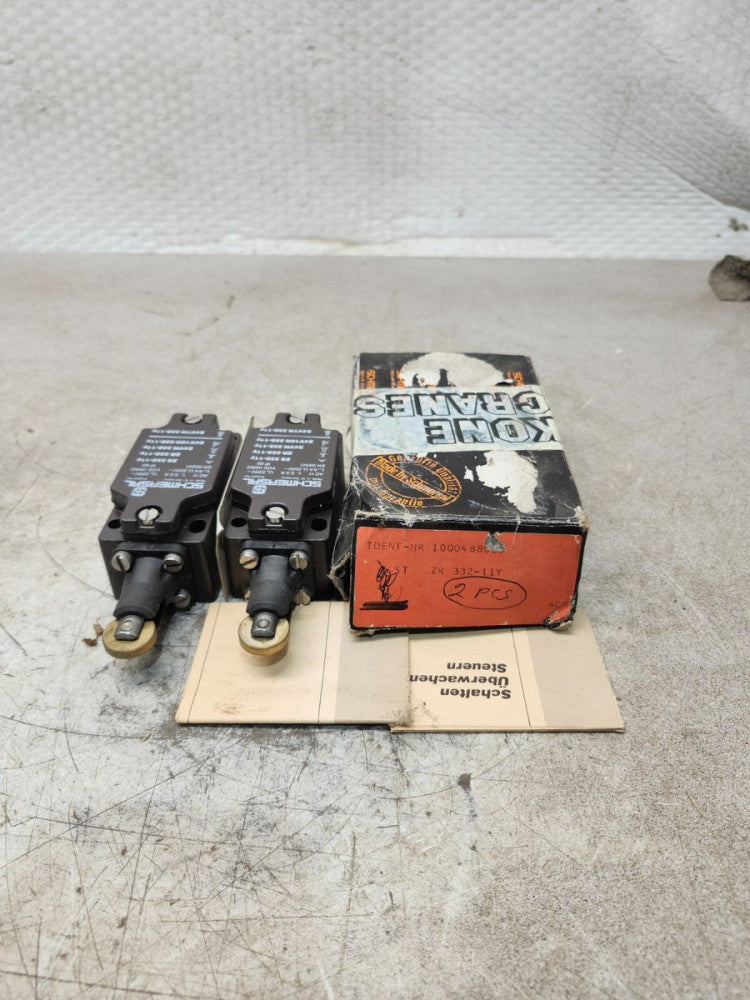 NEW IN BOX QTY 2 SCHMERSAL LIMIT SWITCH ZR 332-11Y
