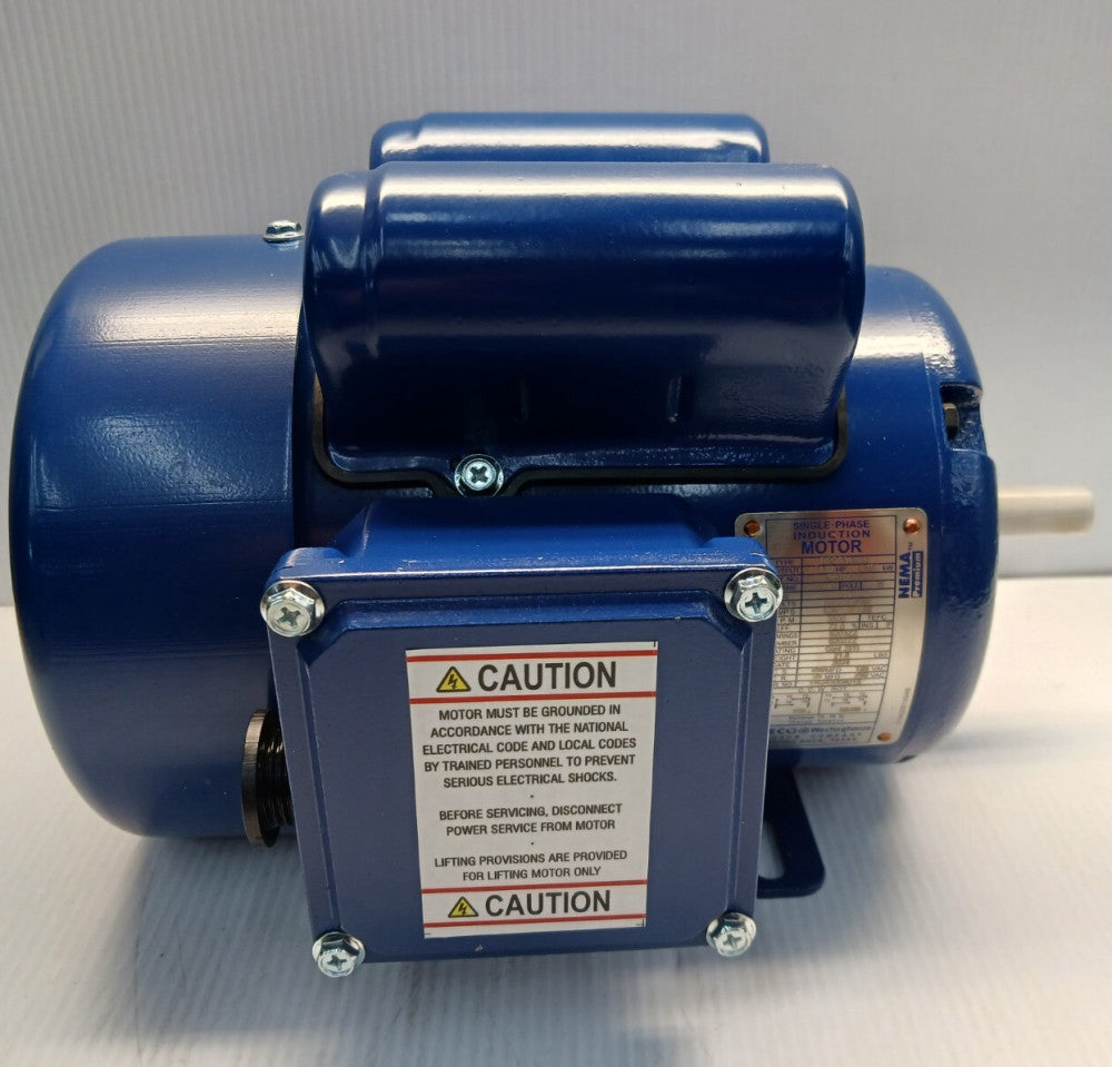 NEW TECO .33 HP AC ELECTRIC MOTOR 115/208-230 V 1PH 2 POLE 48 FRAME 3500 RPM