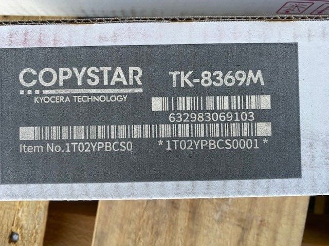 Copystar CS 2554ci Original Magenta Toner Cartridge, TK-8369M