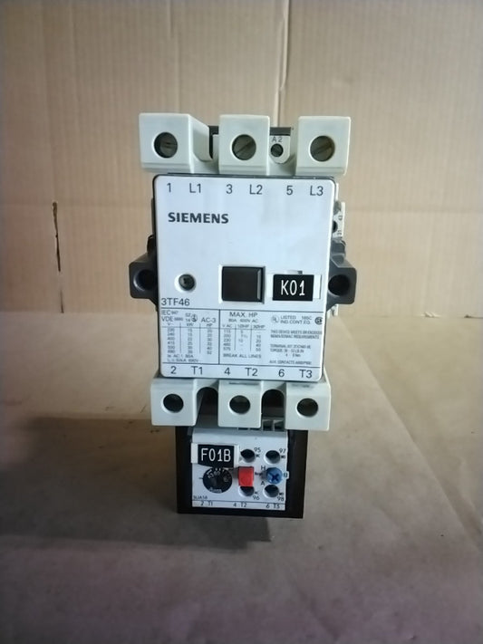 3TF46 Contactor 120V coil AC same as Siemens contactor 3TF4622-0AK6 45A 2NO2NC 