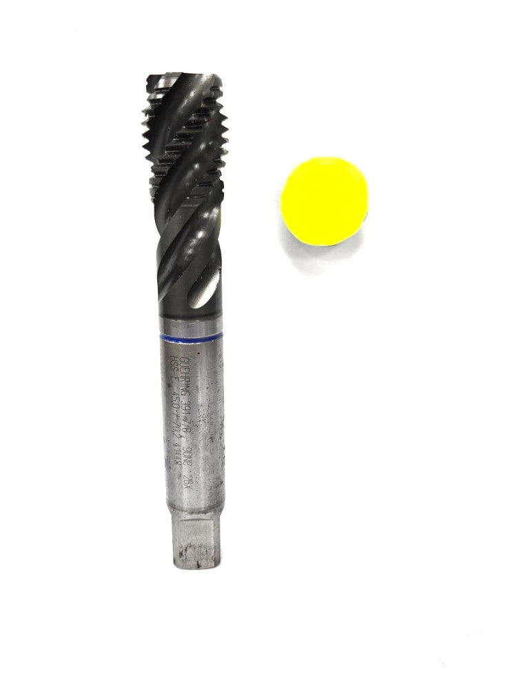 GUEHRING SPIRAL FLUTE MODIFIED BOTTOMING CHAMFER TAP** 7/8-9*UNC 2BX HSS-E