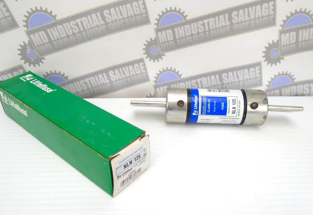 LITTLEFUSE - NLN-125 - L9K09F - POWR-GARD Fast Blow 1-Time Fuse 125A 250 AC/DC