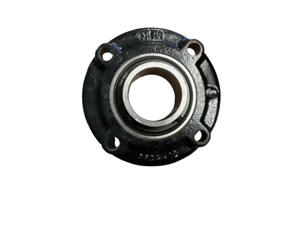Rexnord FC3S239E 4-Bolt Flange Bearing, 2-7/16” Bore, Cast Iron, Relubricatable