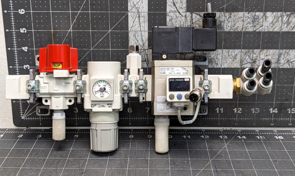 SMC Air Management Manifold WORKING PULL [C3B1 #16