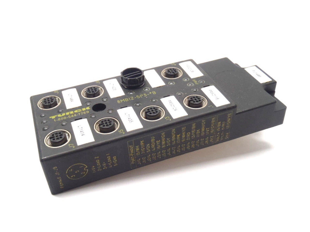 Turck 8MBI2-5P3-*B 8-Port Multi Junction Box