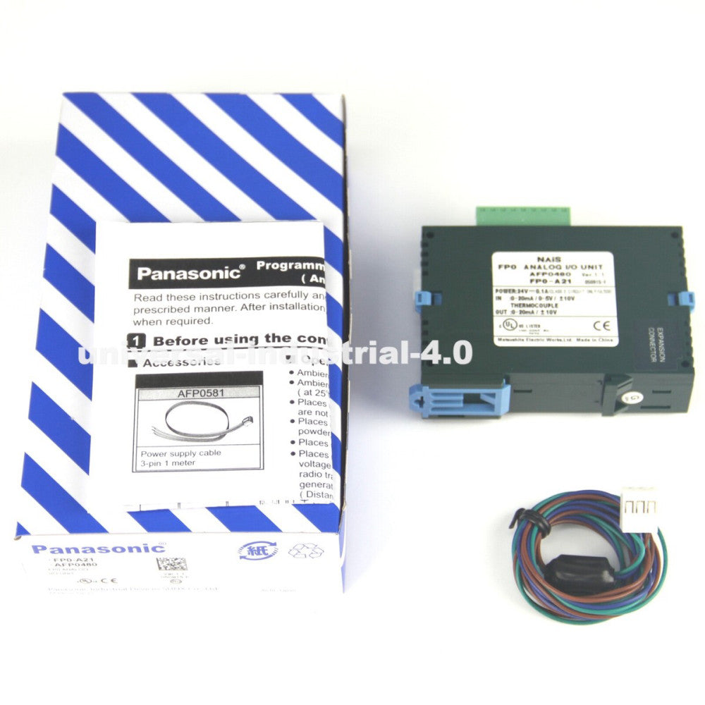 One Brand New Panasonic AFP0480 FP0-A21 Analog I/O Unit