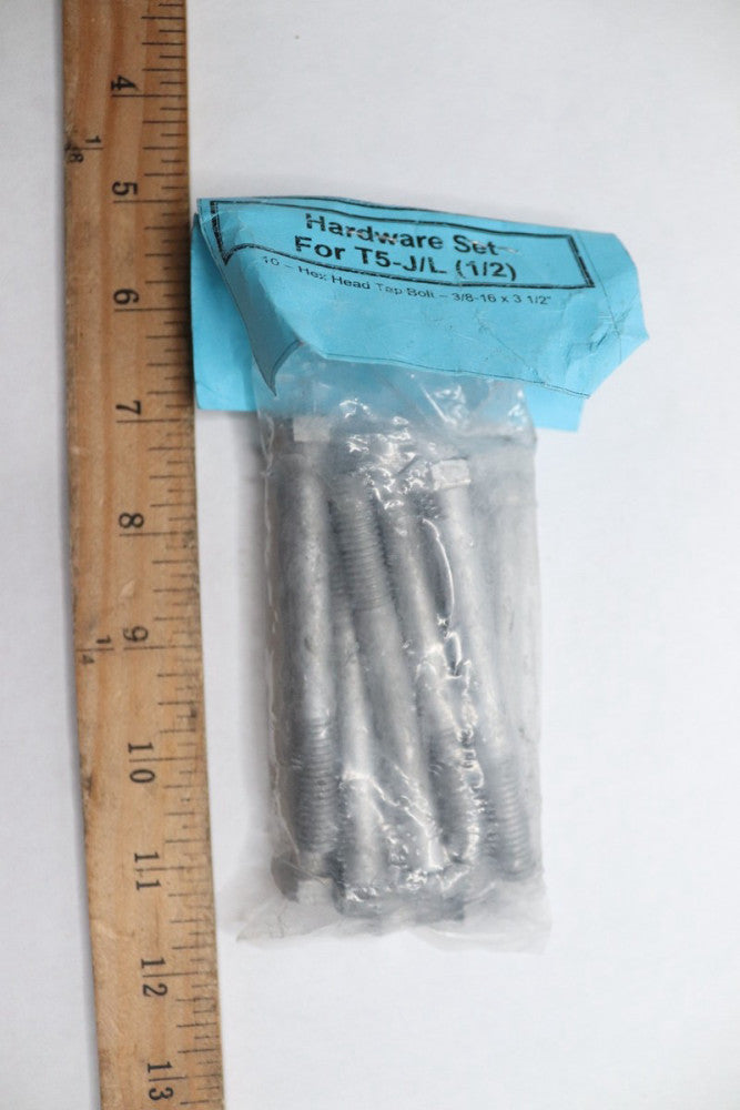 (10-Pk) Hex Head Bolt 3/8"-16 x 3-1/2"