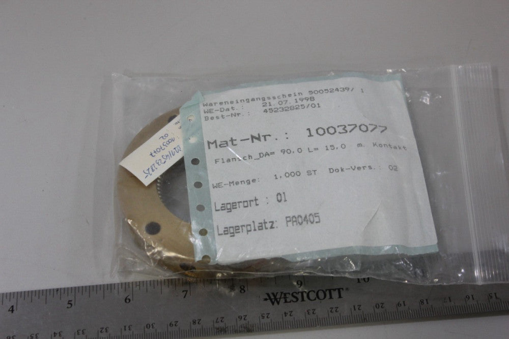 Balzers Contact Flange 
