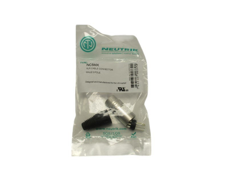 NEUTRIK NC5MX MALE CABLE CONNECTOR  NSMP