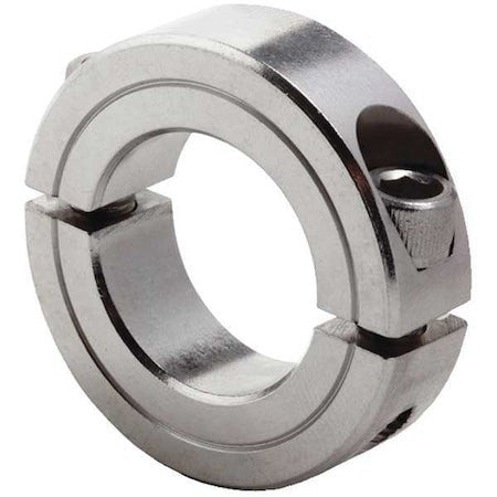 Dayton 1L714 Shaft Collar,Clamp,2Pc,5/16 In,Ss