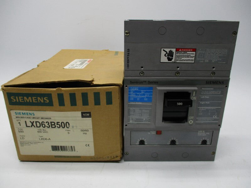 SIEMENS LXD63B500 600V 500A NSMP
